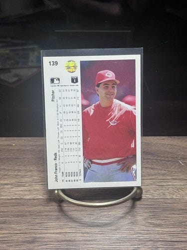 Cheap Sneaks Footwear/Sports Cards Baseball Card 1990 Upper Deck John Franco Cincinnati Reds #139