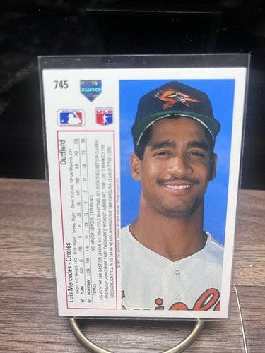 Cheap Sneaks Footwear/Sports Cards Baseball Card 1991 Upper Deck - #745 Luis Mercedes (RC)
