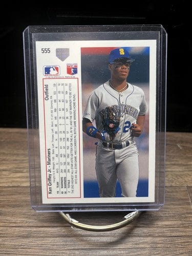 Cheap Sneaks Footwear/Sports Cards Baseball Card 1991 Upper Deck Ken Griffey Jr #555 Seattle Mariners HOF -