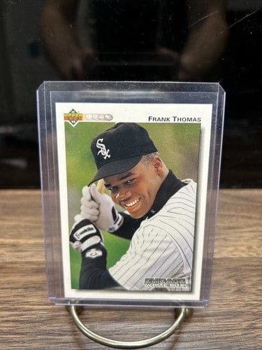 Cheap Sneaks Footwear/Sports Cards Baseball Card 1992 Frank Thomas Upper Deck #166 Near Mint Condition Chicago White So