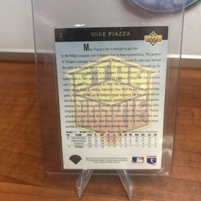 Cheap Sneaks Footwear/Sports Cards Baseball Card 1993 Upper Deck Mike Piazza Los Angeles Dodgers Rookie RC Baseball Car