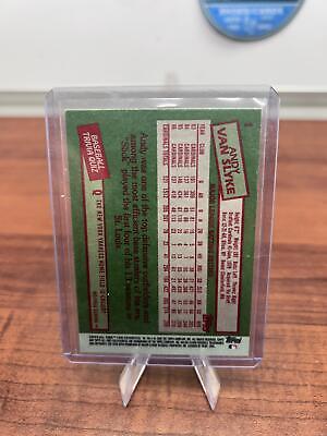 Cheap Sneaks Footwear/Sports Cards Baseball Card 2005 Topps All-Time Fan Favorites #1 Andy Van Slyke