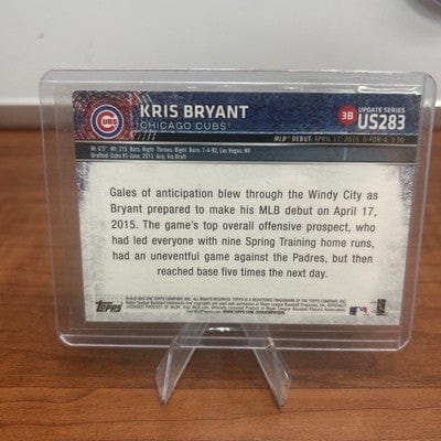 Cheap Sneaks Footwear/Sports Cards Baseball Card 2015 Topps Update Kris Bryant RC #US283, San Francisco Giant’s