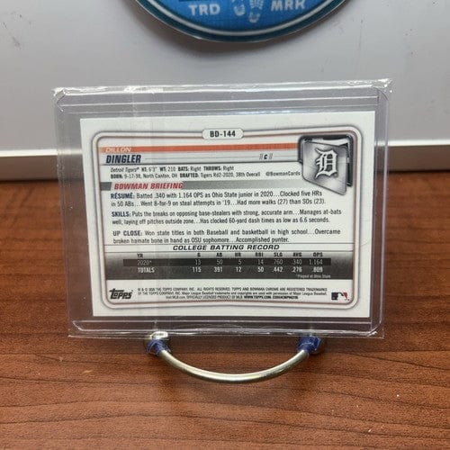 Cheap Sneaks Footwear/Sports Cards Baseball Card 2020 Bowman Draft Chrome Dillon Dingler 1st Bowman Chrome