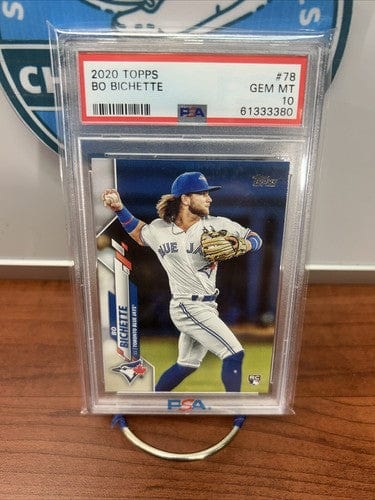 Cheap Sneaks Footwear/Sports Cards Baseball Card 2020 Topps Series 1 Bo Bichette #78 PSA 10 Toronto Blue Jays Rookie ca