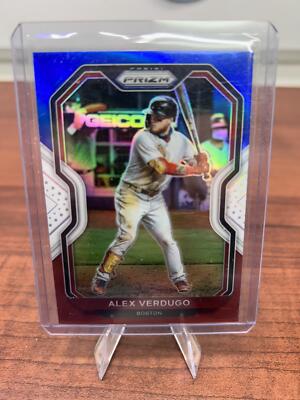 Cheap Sneaks Footwear/Sports Cards Baseball Card 2021 Panini Prizm #11 Alex Verdugo Teal Wave Prizm