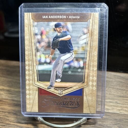 Cheap Sneaks Footwear/Sports Cards Baseball Card 2021 Timeless Treasures #13 Ian Anderson Rookie Braves 03