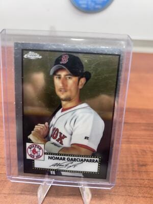 Cheap Sneaks Footwear/Sports Cards Baseball Card 2021 Topps Chrome Platinum Anniversary #511 Nomar Garciaparra