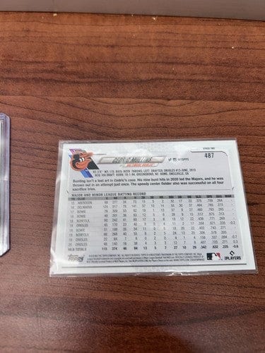 Cheap Sneaks Footwear/Sports Cards Baseball Card 2021 Topps Series 2 #487 Cedric Mullins Baltimore Orioles