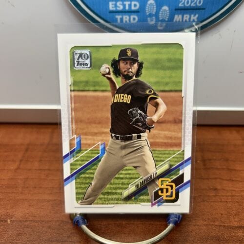 Cheap Sneaks Footwear/Sports Cards Baseball Card 2021 Topps Series 2 Base Set - Yu Darvish #357 San Diego Padres
