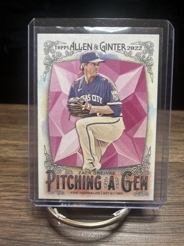 Cheap Sneaks Footwear/Sports Cards Baseball Card 2022 Allen and Ginter Pitching A Gem #PAG-22 ZACK GREINKE - Kansas Cit