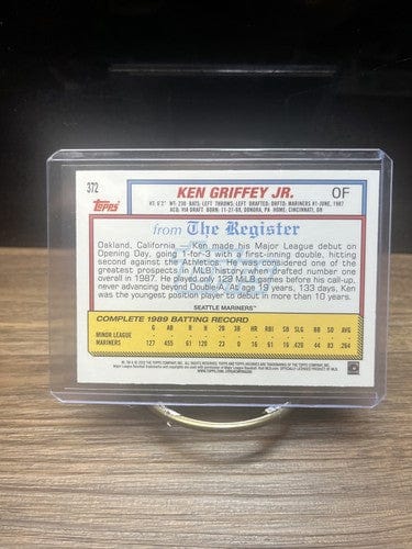 Cheap Sneaks Footwear/Sports Cards Baseball Card 2022 Archives Major League Debut Base SP #372 Ken Griffey Jr. - Seattl
