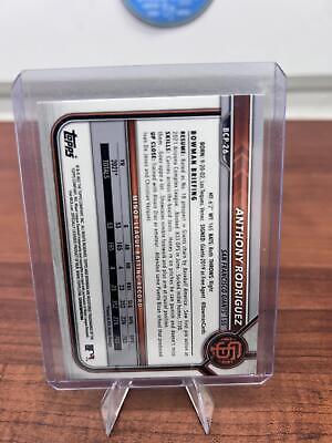 Cheap Sneaks Footwear/Sports Cards Baseball Card 2022 Bowman #BCP-26 Anthony Rodriguez Chrome Prospects Atomic Refracto