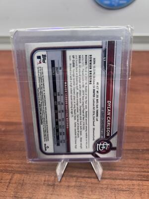 Cheap Sneaks Footwear/Sports Cards Baseball Card 2022 Bowman Chrome #57 Dylan Carlson