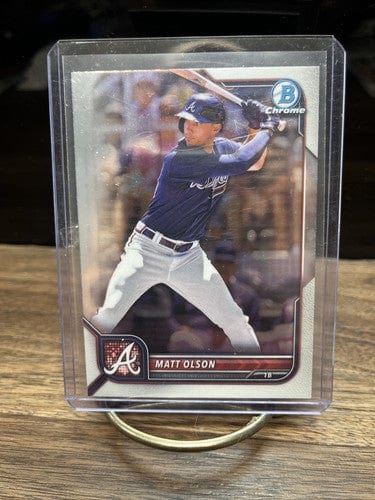 Cheap Sneaks Footwear/Sports Cards Baseball Card 2022 Bowman Chrome #60- MATT OLSON