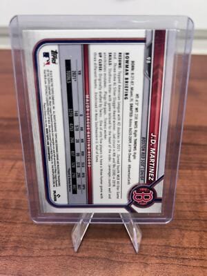 Cheap Sneaks Footwear/Sports Cards Baseball Card 2022 Bowman Chrome #98 J.D. Martinez