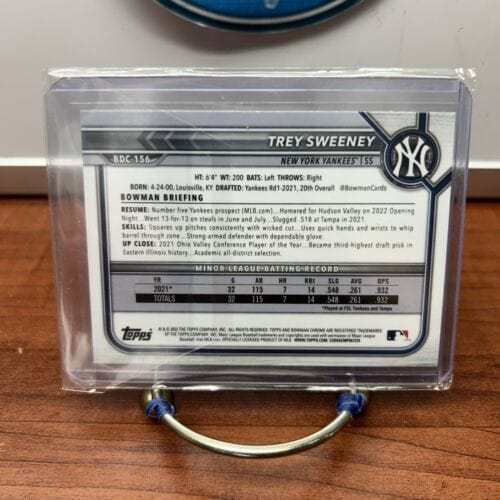 Cheap Sneaks Footwear/Sports Cards Baseball Card 2022 Bowman Chrome Draft Black and White RayWave Refractors #BDC156 Tr