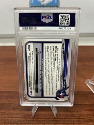 Cheap Sneaks Footwear/Sports Cards Baseball Card 2022 Bowman Chrome Luis Meza Prospect Auto HTA Choice Refractor 006/15