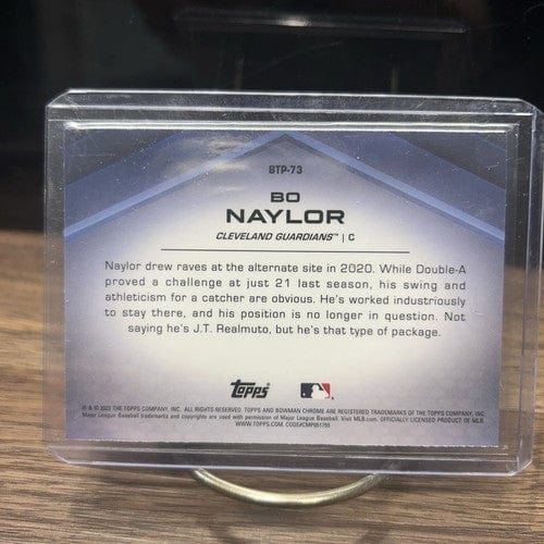 Cheap Sneaks Footwear/Sports Cards Baseball Card 2022 Bowman Chrome Scouts Top 100 Guardians Baseball Card #BTP73 Bo Na