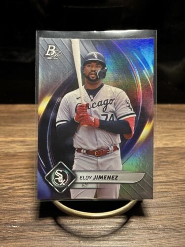 Cheap Sneaks Footwear/Sports Cards Baseball Card 2022 Bowman Platinum #99 Eloy Jimenez Chicago White Sox
