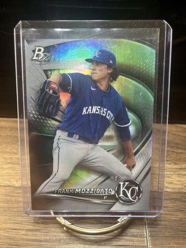 Cheap Sneaks Footwear/Sports Cards Baseball Card 2022 BOWMAN PLATINUM FRANK MOZZICATO TOP PROSPECT CARD #TOP-6 KANSAS C