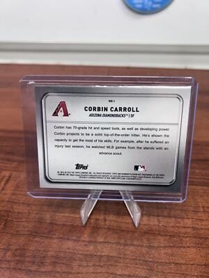Cheap Sneaks Footwear/Sports Cards Baseball Card 2022 Bowman Platinum #MM-1 Corbin Carroll Minted in Merit