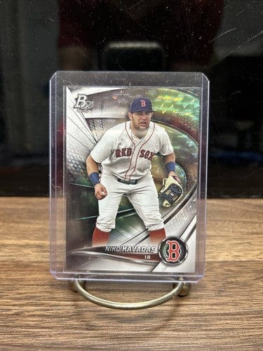 Cheap Sneaks Footwear/Sports Cards Baseball Card 2022 Bowman Platinum Niko Kavadas Ice Foilboard #TOP-48