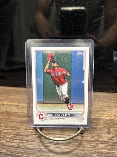 Cheap Sneaks Footwear/Sports Cards Baseball Card 2022 Topps #77 Josh Naylor Cleveland Guardians