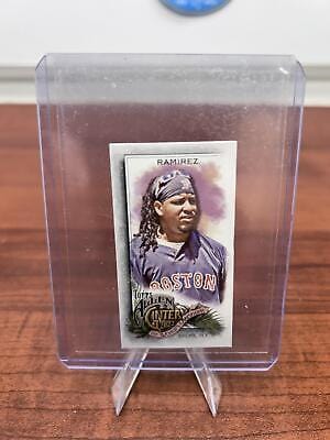 Cheap Sneaks Footwear/Sports Cards Baseball Card 2022 Topps Allen & Ginter #181 Manny Ramirez Mini Black Border