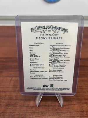 Cheap Sneaks Footwear/Sports Cards Baseball Card 2022 Topps Allen & Ginter #337 Manny Ramirez
