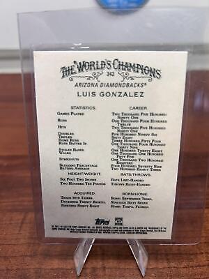 Cheap Sneaks Footwear/Sports Cards Baseball Card 2022 Topps Allen & Ginter #342 Luis Gonzalez