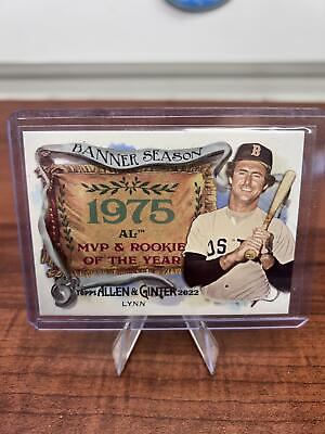 Cheap Sneaks Footwear/Sports Cards Baseball Card 2022 Topps Allen & Ginter #BS-47 Fred Lynn Banner Seasons