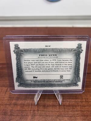 Cheap Sneaks Footwear/Sports Cards Baseball Card 2022 Topps Allen & Ginter #BS-47 Fred Lynn Banner Seasons