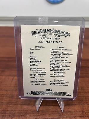 Cheap Sneaks Footwear/Sports Cards Baseball Card 2022 Topps Allen & Ginter Chrome #166 J.D. Martinez