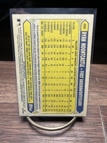Cheap Sneaks Footwear/Sports Cards Baseball Card 2022 Topps Archives Ryan Mountcastle Card #285 Baltimore Orioles