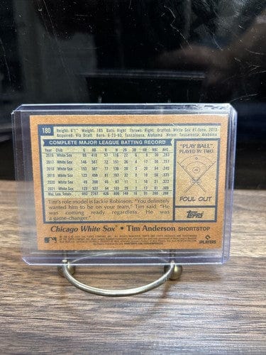 Cheap Sneaks Footwear/Sports Cards Baseball Card 2022 Topps Archives Tim Anderson #180 Chicago White Sox