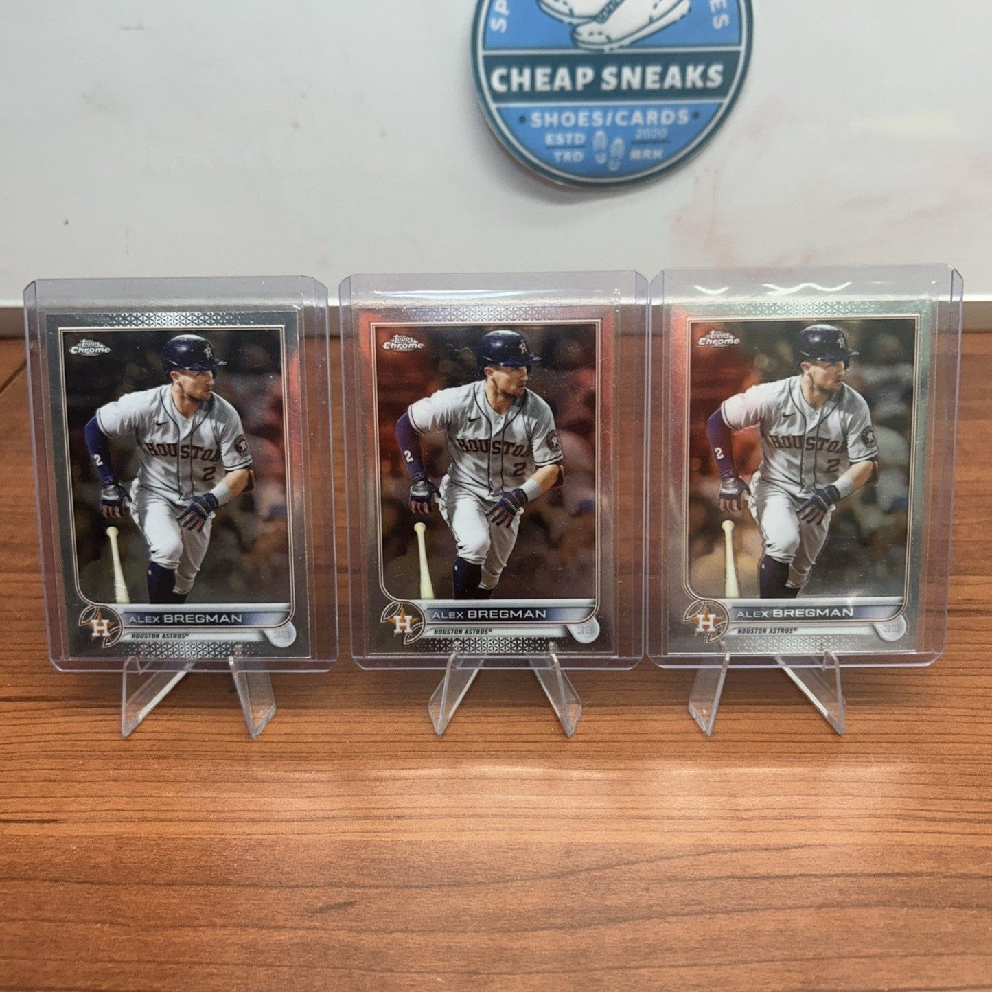Cheap Sneaks Footwear/Sports Cards Baseball Card 2022 Topps Chrome - #141 Alex Bregman Houston Astros