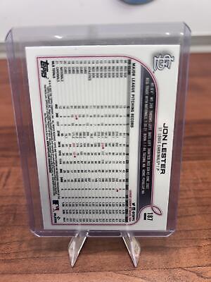 Cheap Sneaks Footwear/Sports Cards Baseball Card 2022 Topps Chrome #187 Jon Lester
