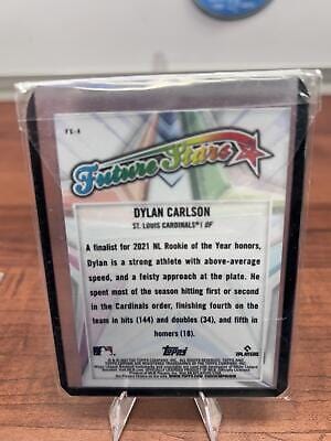 Cheap Sneaks Footwear/Sports Cards Baseball Card 2022 Topps Chrome #FS-4 Dylan Carlson Future Stars