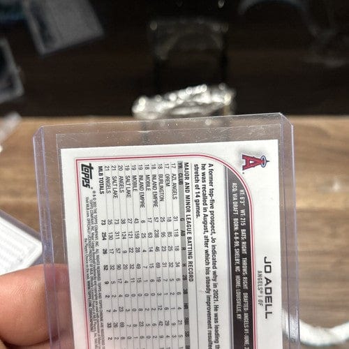 Cheap Sneaks Footwear/Sports Cards Baseball Card 2022 TOPPS CHROME PINK REFRACTOR # 203 - JO ADELL - LOS ANGELES ANGELS