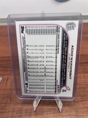 Cheap Sneaks Footwear/Sports Cards Baseball Card 2022 Topps Chrome Sonic #52 Adam Wainwright