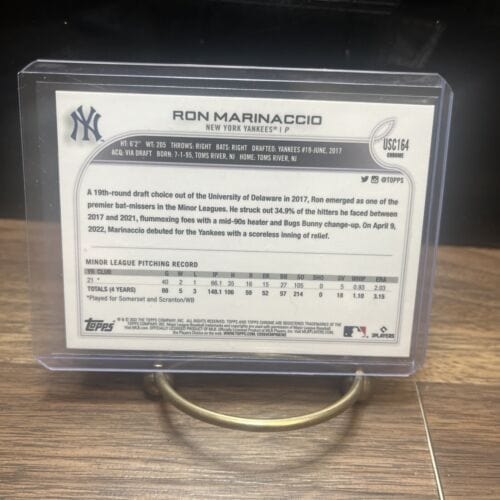 Cheap Sneaks Footwear/Sports Cards Baseball Card 2022 Topps Chrome Update RON MARINACCIO Rookie Card #USC164 RC