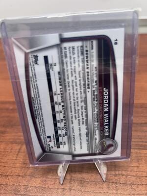 Cheap Sneaks Footwear/Sports Cards Baseball Card 2023 Bowman Chrome #18 Jordan Walker