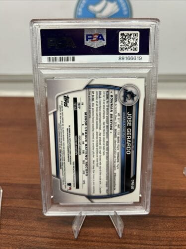 Cheap Sneaks Footwear/Sports Cards Baseball Card 2023 Bowman Chrome Jose Gerardo Refractor Auto /499 #CPA-JG Mint PSA 9