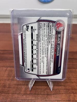 Cheap Sneaks Footwear/Sports Cards Baseball Card 2023 Bowman Chrome Prospect #BCP-101 Blaze Jordan Prospects