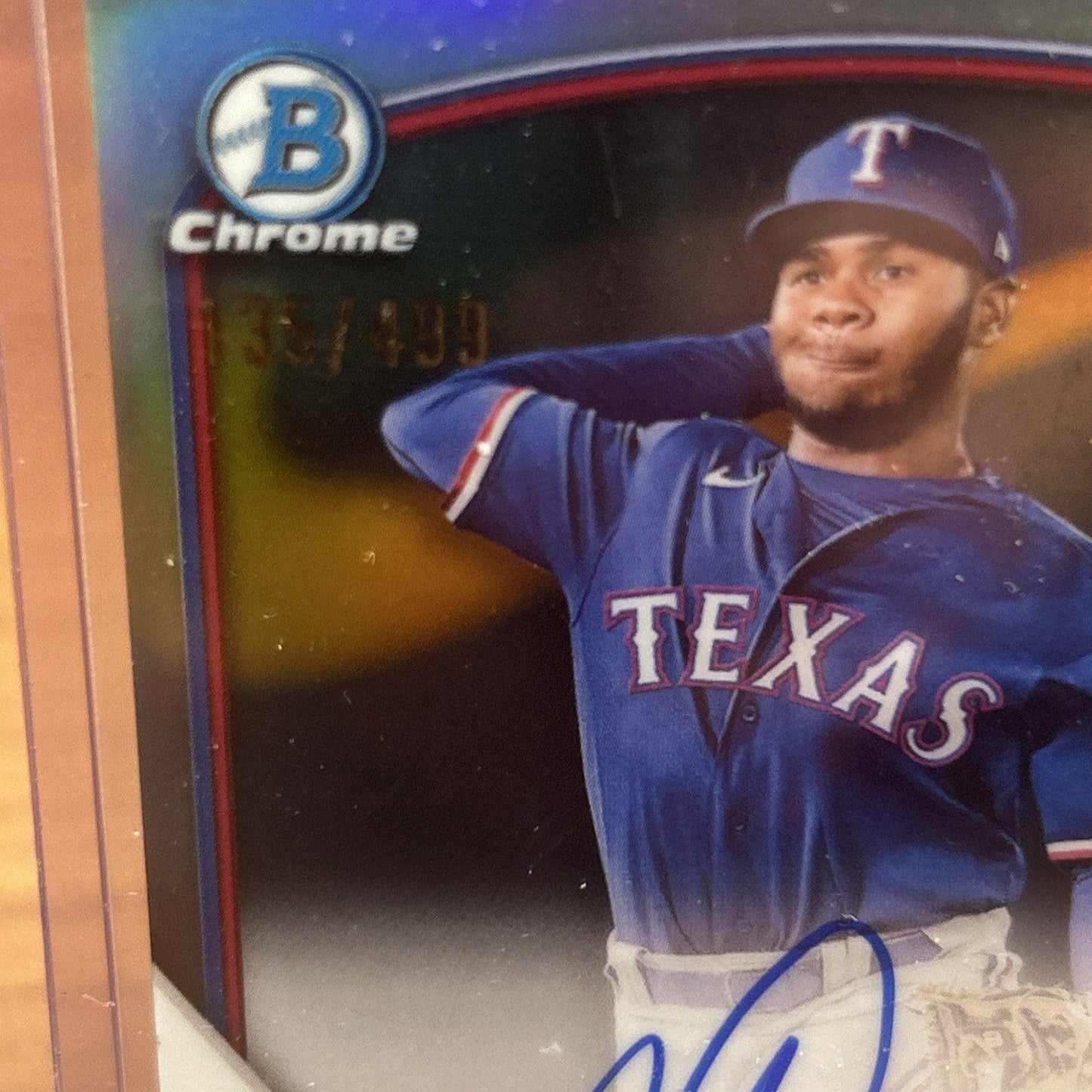 Cheap Sneaks Footwear/Sports Cards Baseball Card 2023 Bowman Chrome Prospects Autographs Refractor /499 #CPA-AM Andres