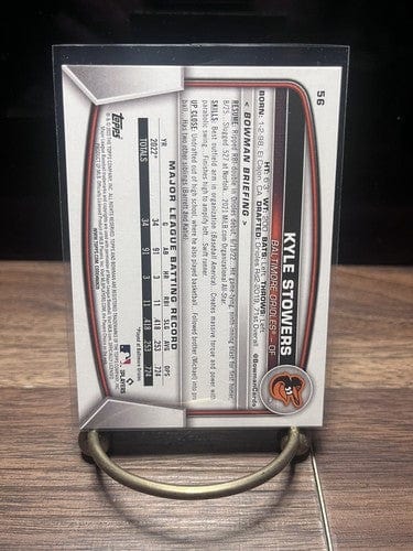 Cheap Sneaks Footwear/Sports Cards Baseball Card 2023 Bowman Draft Baseball Kyle Stowers Rookie Card #56 Baltimore Orio