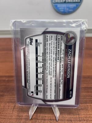 Cheap Sneaks Footwear/Sports Cards Baseball Card 2023 Bowman Draft #BDC-149 Zach Levenson Chrome