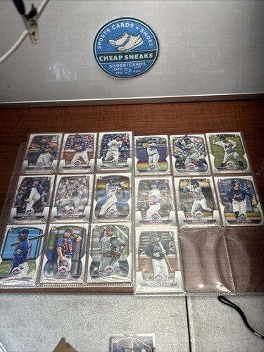 Cheap Sneaks Footwear/Sports Cards Baseball Card 2023 Bowman NY Mets Complete Team Set