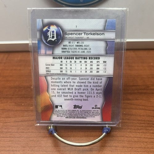 Cheap Sneaks Footwear/Sports Cards Baseball Card 2023 Bowman Platinum Spencer Torkelson Baseball Card #7 Detroit Tigers